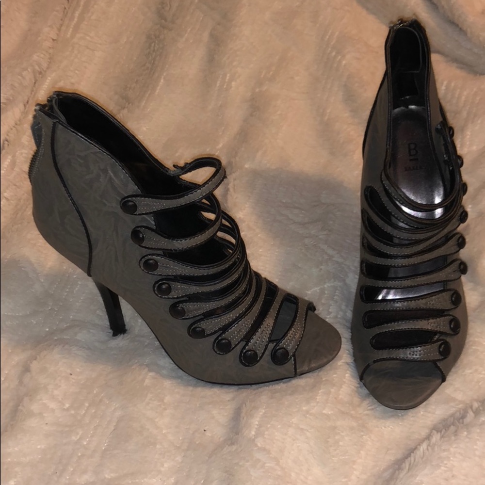 Victorian Style Leather Booties